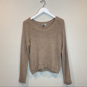 ROXY Knit Sweater Taupe